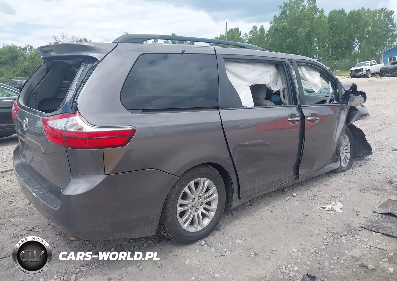 2015 Toyota Sienna Xle 8 Passenger VIN:5TDYK3DC8FS604727 - 4