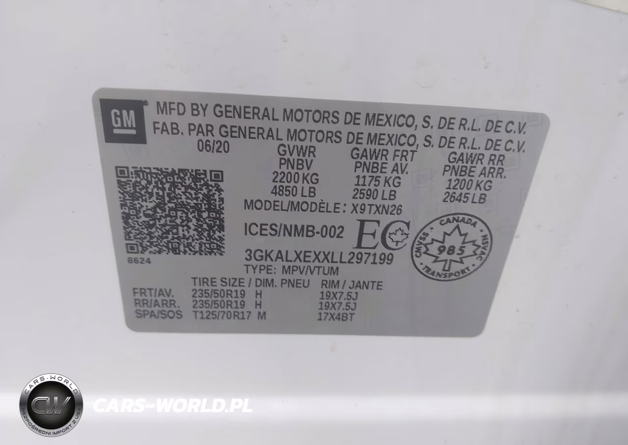 2020 GMC Terrain Denali VIN:3GKALXEXXLL297199 - 9