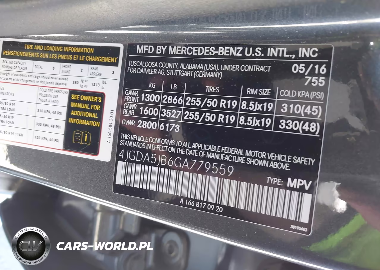 2016 Mercedes-Benz Gle 350 VIN:4JGDA5JB6GA779559 - 9