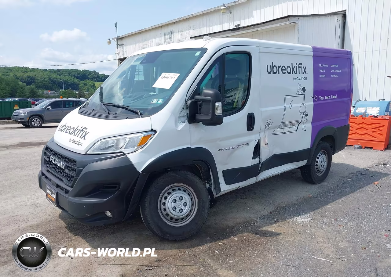 2026 Ram Promaster 1500 Tradesman Low Roof 118 Wb W-Pass Seat VIN:3C6LRVNG5TE165826 - 2