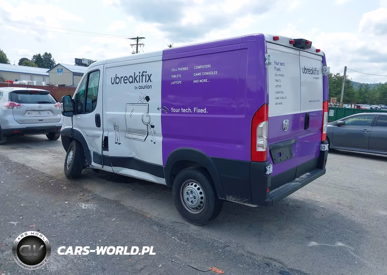 2026 Ram Promaster 1500 Tradesman Low Roof 118 Wb W-Pass Seat VIN:3C6LRVNG5TE165826 - 3
