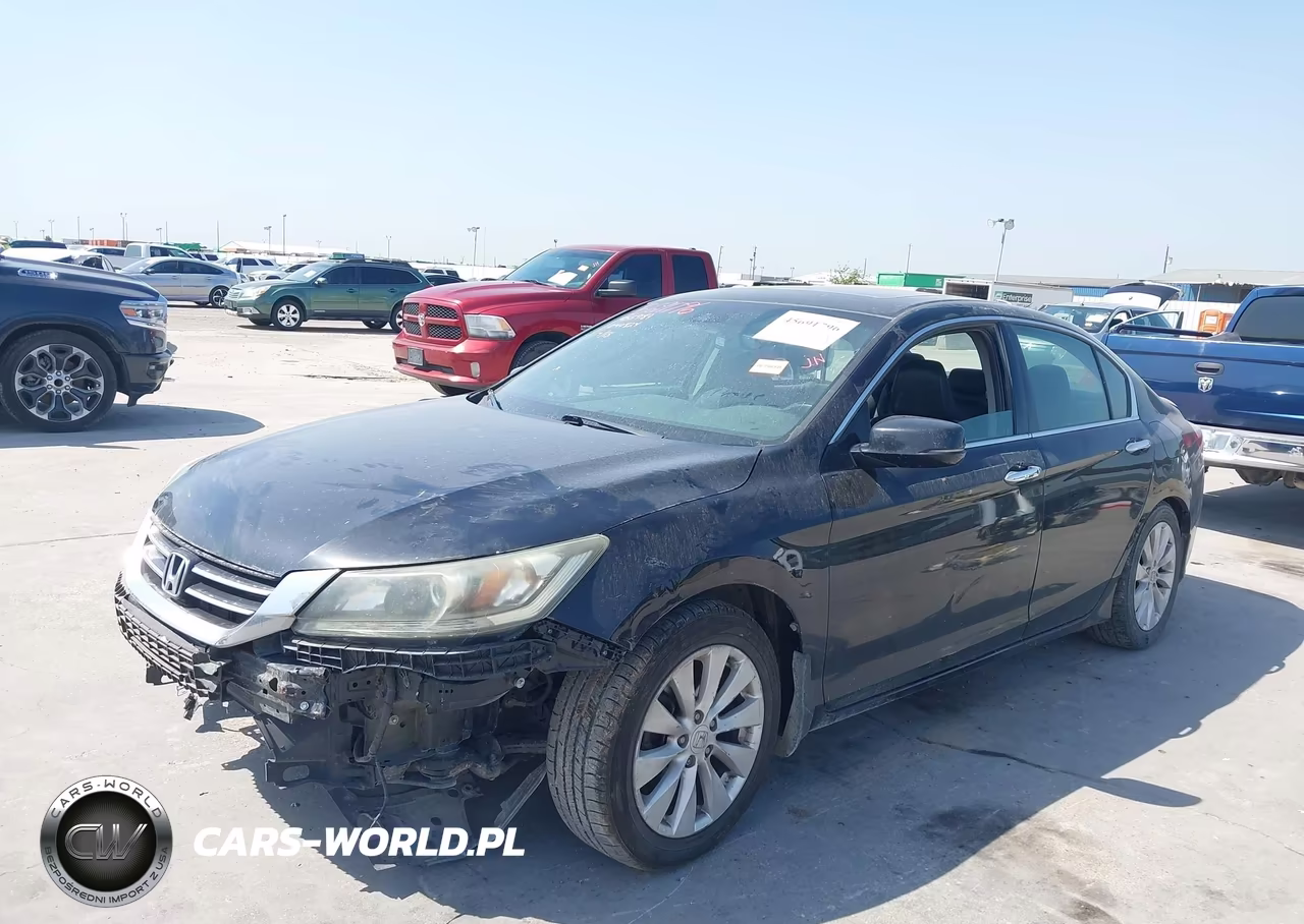 2014 Honda Accord Ex-L V-6 VIN:1HGCR3F87EA040824 - 2