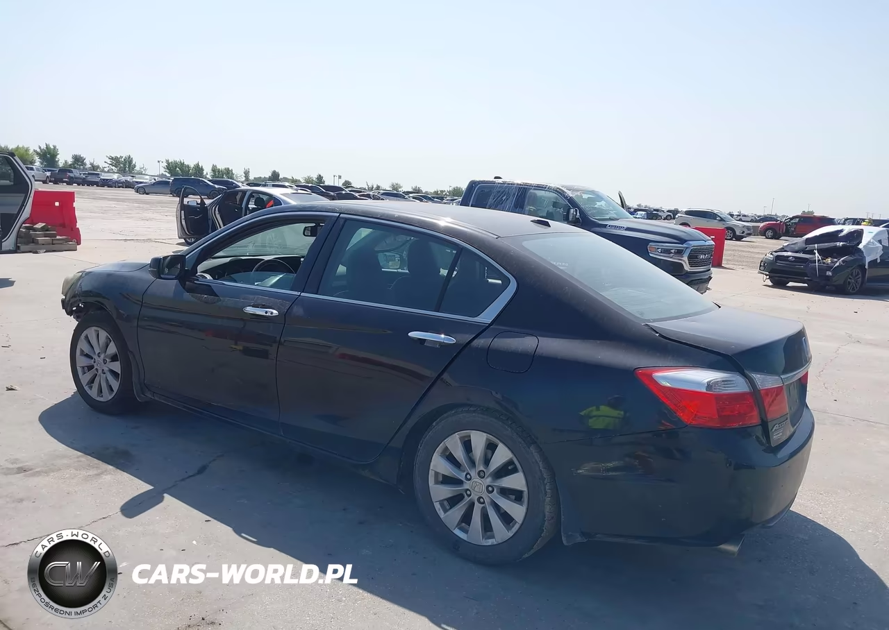 2014 Honda Accord Ex-L V-6 VIN:1HGCR3F87EA040824 - 3