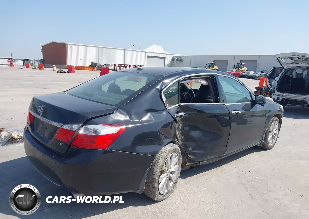 2014 Honda Accord Ex-L V-6 VIN:1HGCR3F87EA040824 - 4
