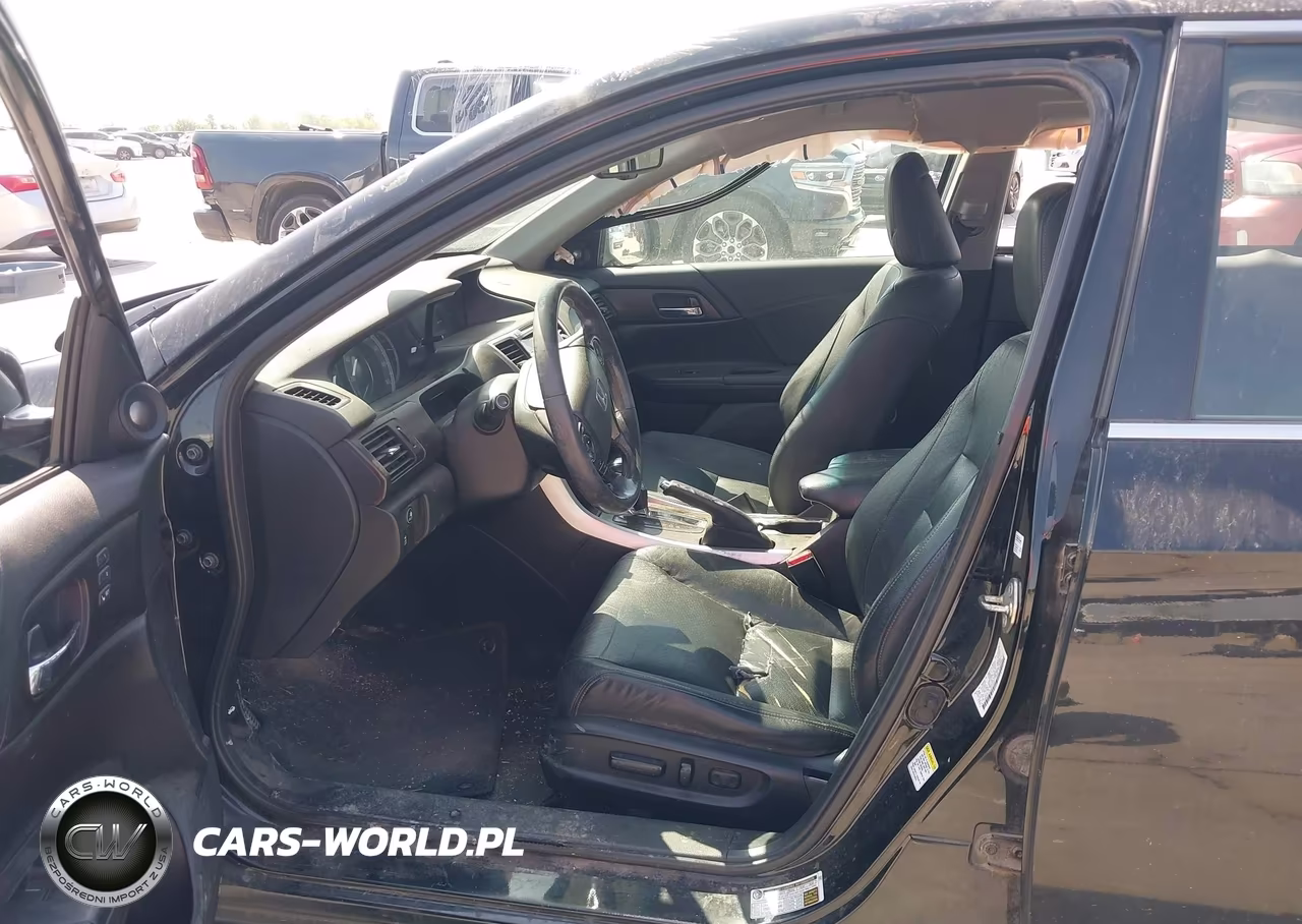 2014 Honda Accord Ex-L V-6 VIN:1HGCR3F87EA040824 - 5