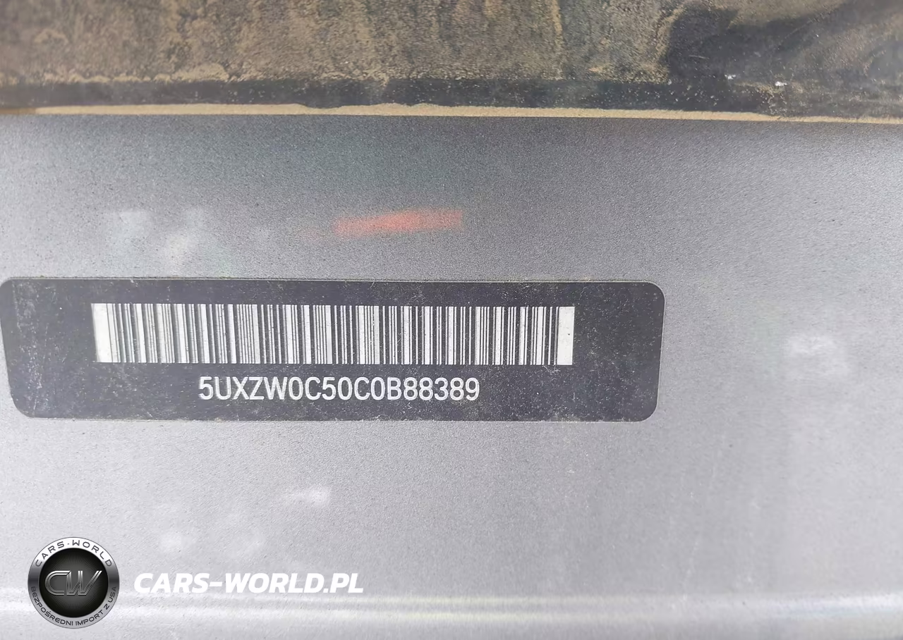 2012 BMW X5 xDrive35D VIN:5UXZW0C50C0B88389 - 9