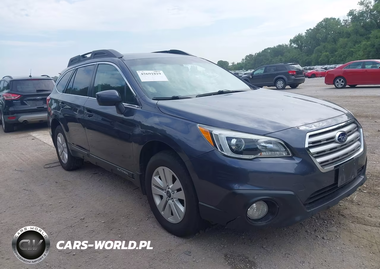 2015 Subaru Outback 2.5I Premium VIN:4S4BSBCC1F3245803 - 1