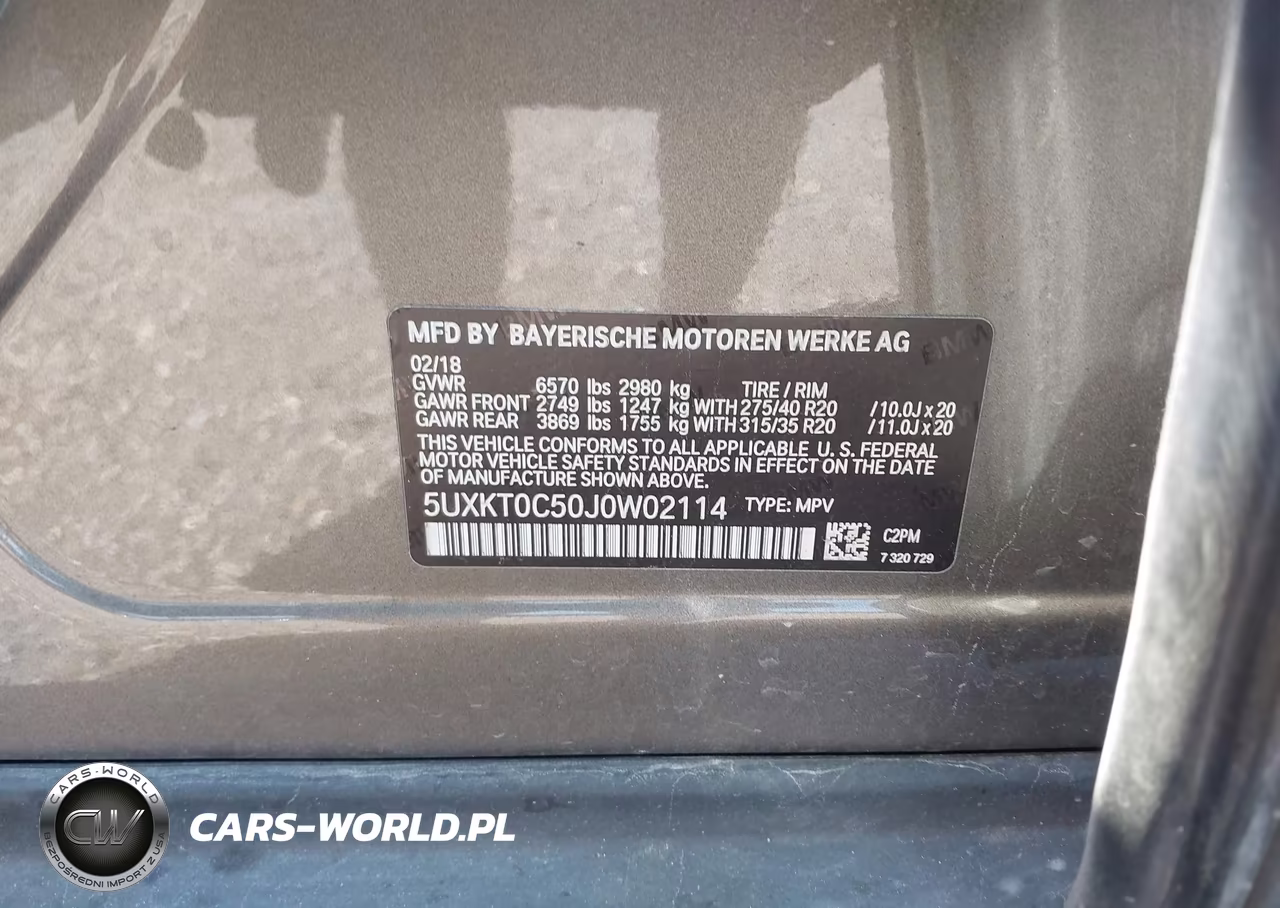 2018 BMW X5 Edrive xDrive40E Iperformance VIN:5UXKT0C50J0W02114 - 9