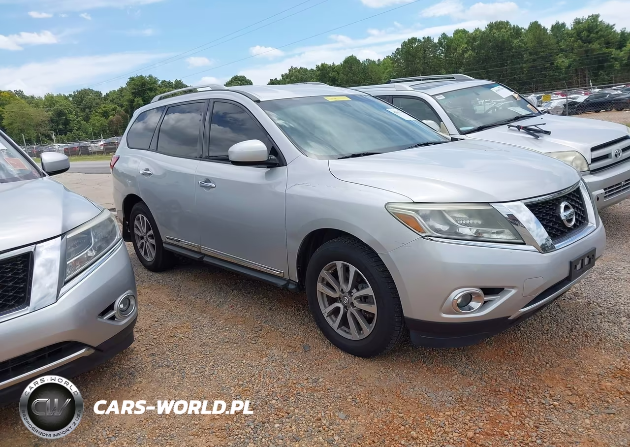 2014 Nissan Pathfinder Sl VIN:5N1AR2MM6EC652433 - 1