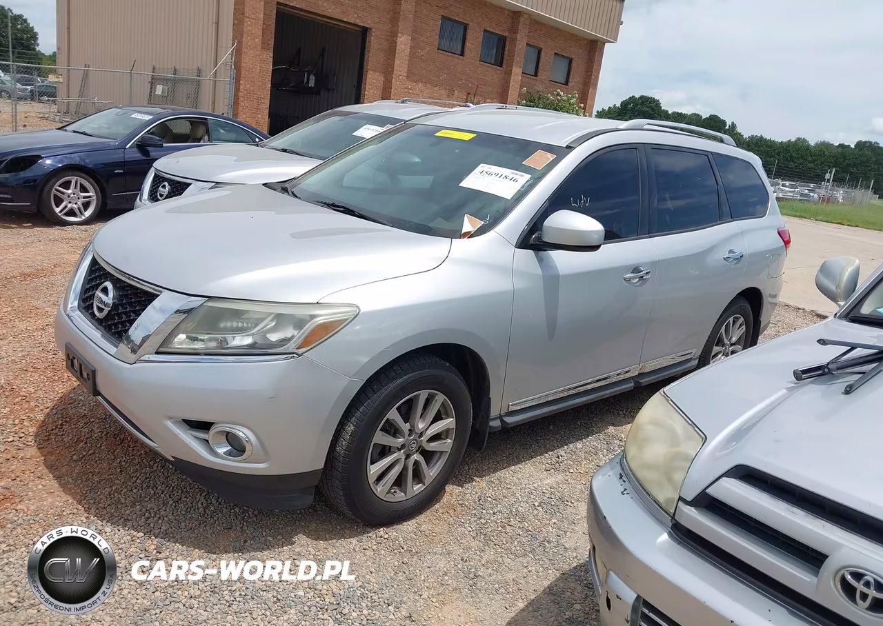 2014 Nissan Pathfinder Sl VIN:5N1AR2MM6EC652433 - 2