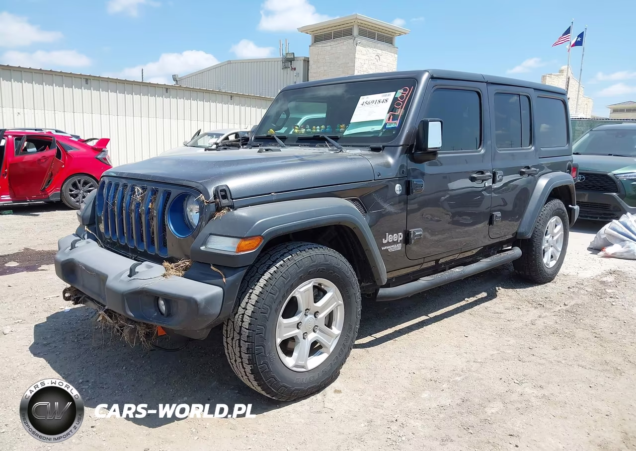 2018 Jeep Wrangler Unlimited Sport S 4X4 VIN:1C4HJXDG2JW117111 - 2