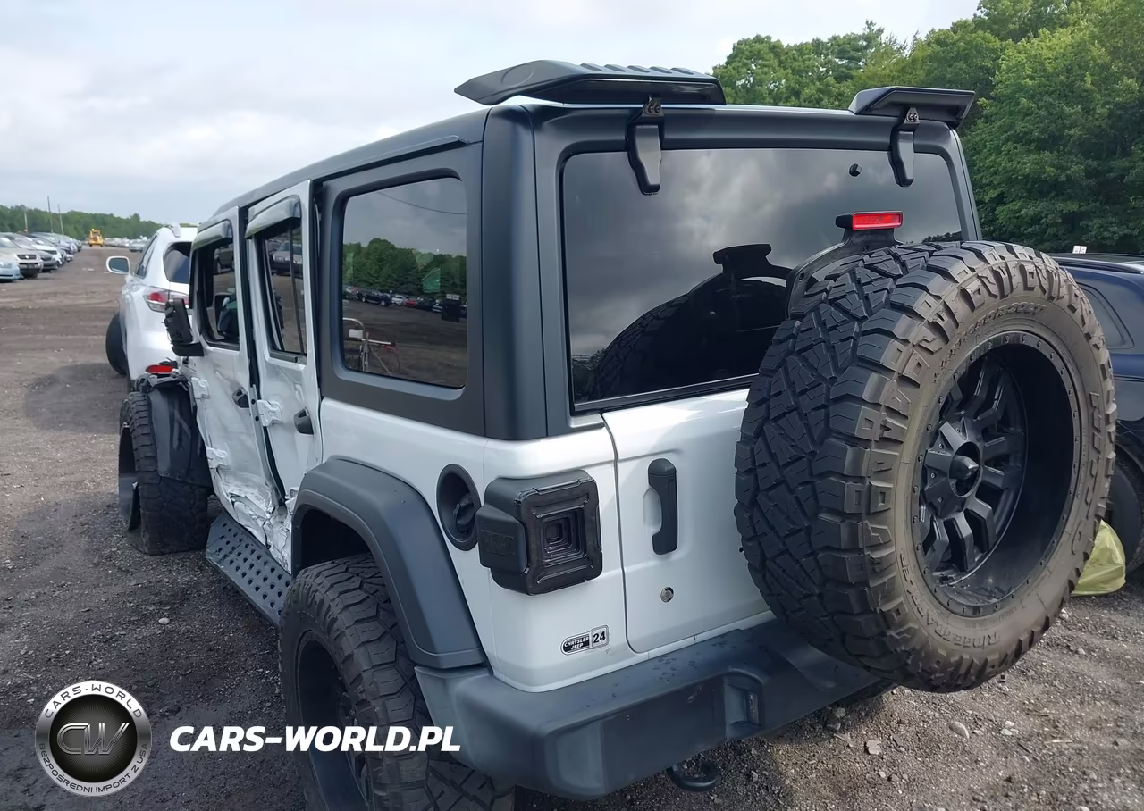 2019 Jeep Wrangler Unlimited Sport S 4X4 VIN:1C4HJXDN1KW683552 - 3