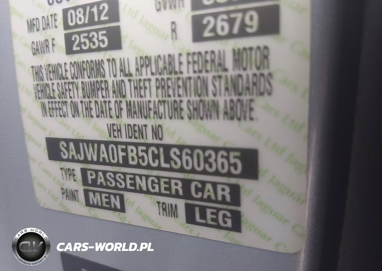 2012 Jaguar Xf VIN:SAJWA0FB5CLS60365 - 9
