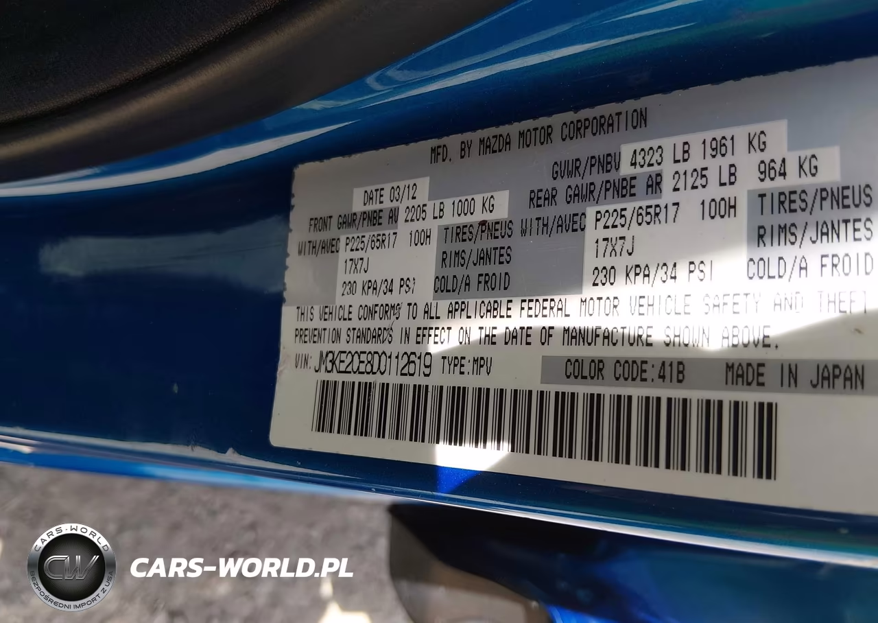 2013 Mazda Cx-5 Touring VIN:JM3KE2CE8D0112619 - 9