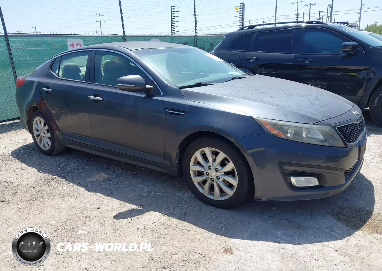 2015 Kia Optima Lx VIN:5XXGM4A71FG507678 - 1