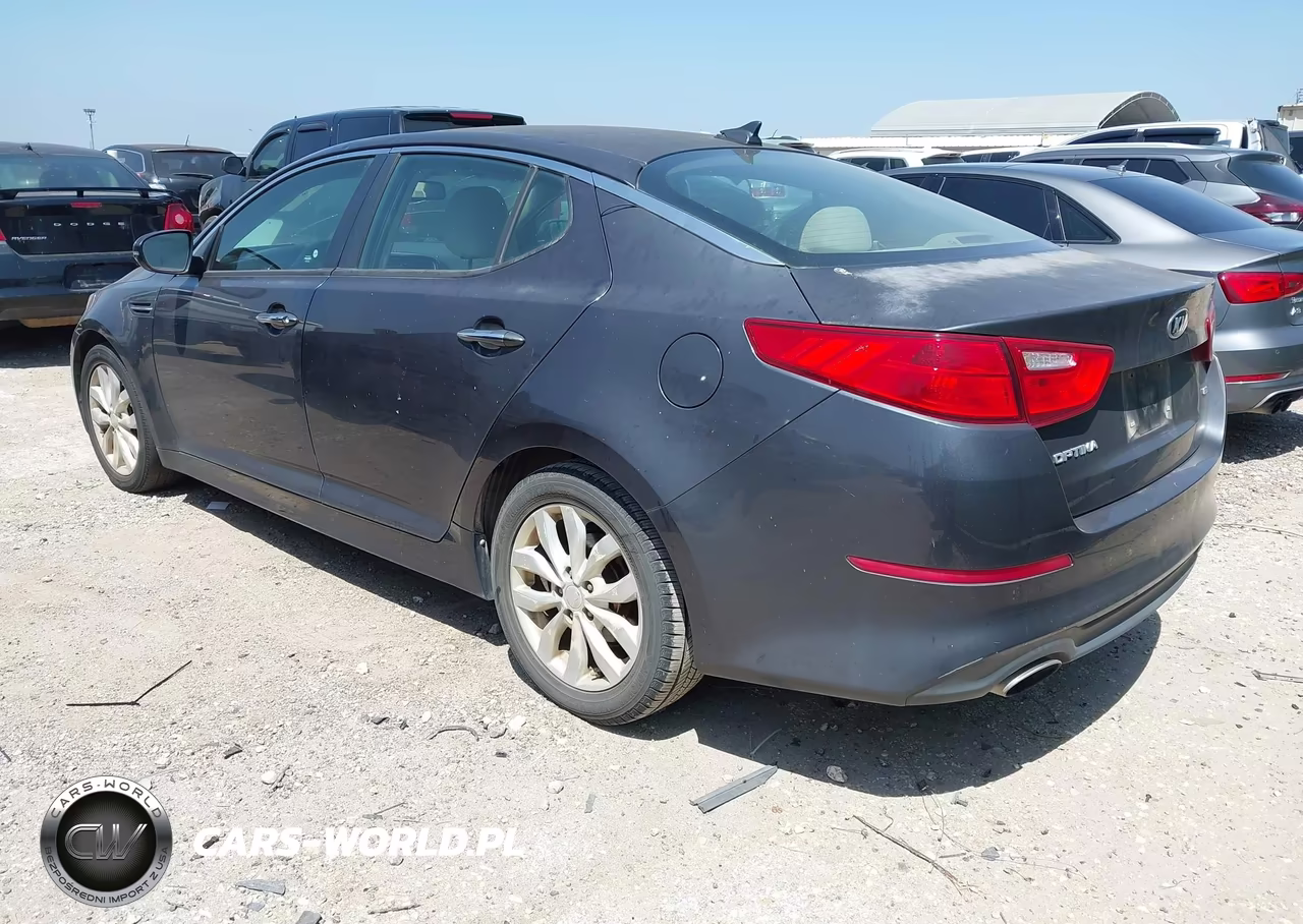 2015 Kia Optima Lx VIN:5XXGM4A71FG507678 - 3