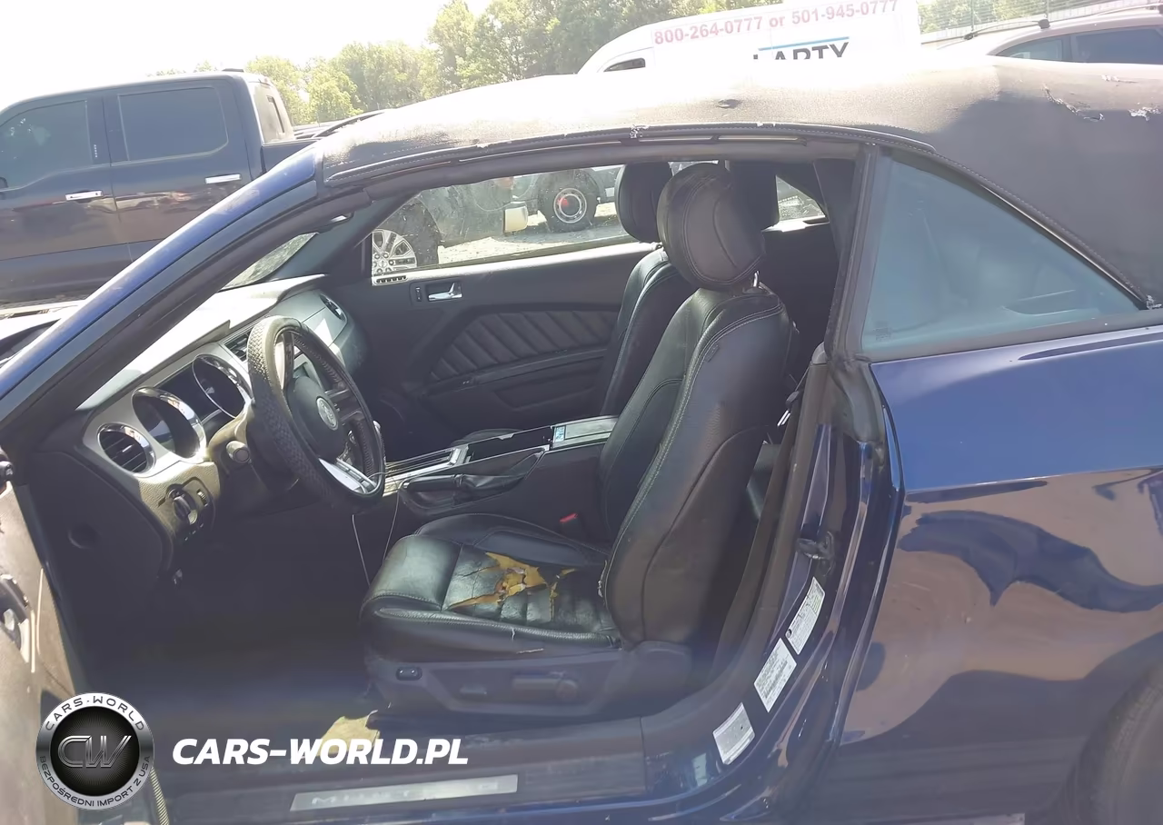 2012 Ford Mustang V6 Premium VIN:1ZVBP8EM5C5279612 - 8