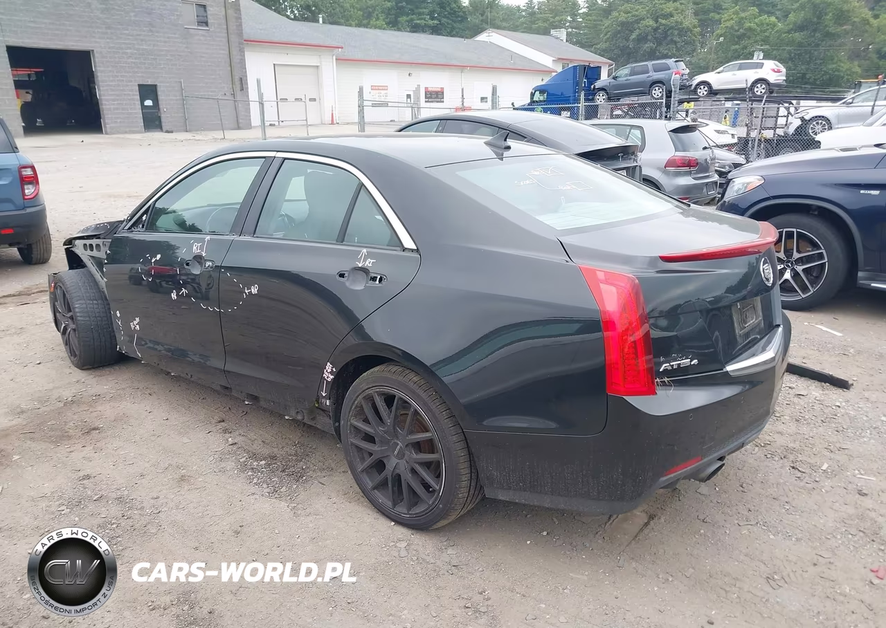 2013 Cadillac Ats Performance VIN:1G6AJ5S38D0125794 - 3