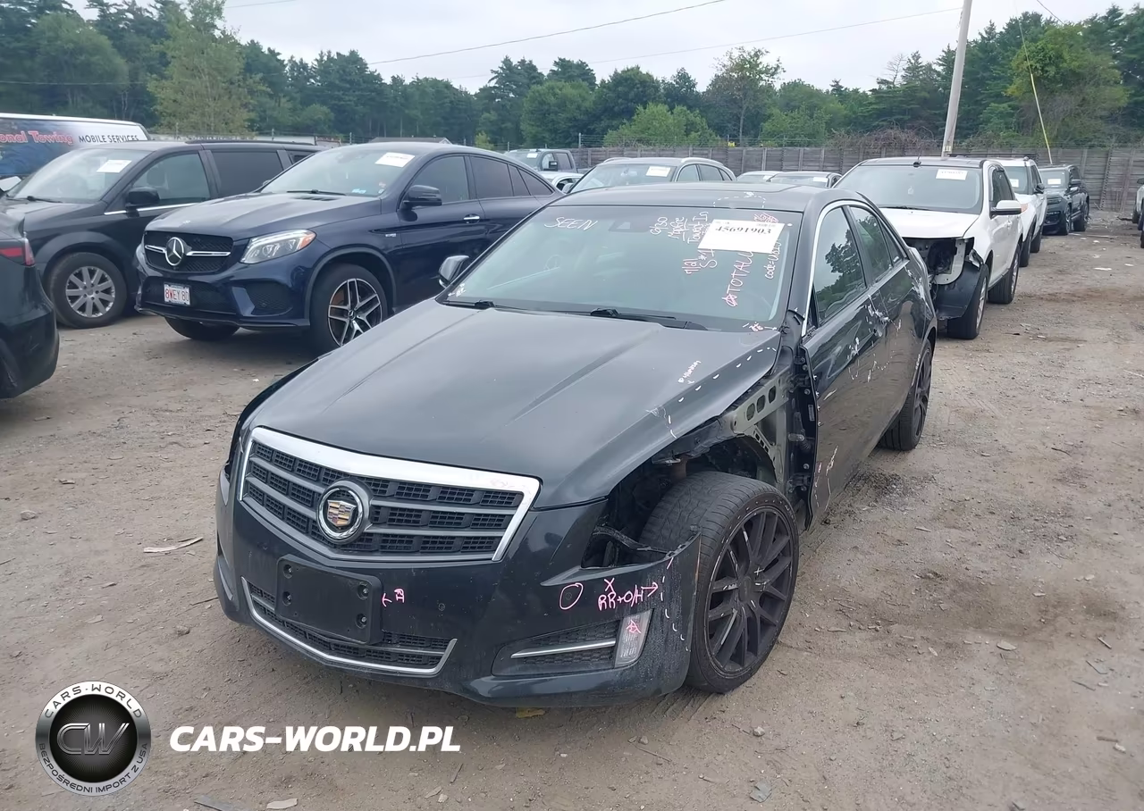 2013 Cadillac Ats Performance VIN:1G6AJ5S38D0125794 - 6