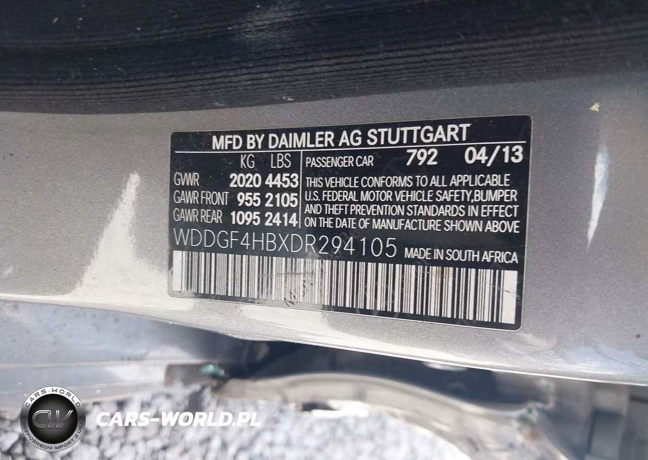 2013 Mercedes-Benz C 250 Sport VIN:WDDGF4HBXDR294105 - 9