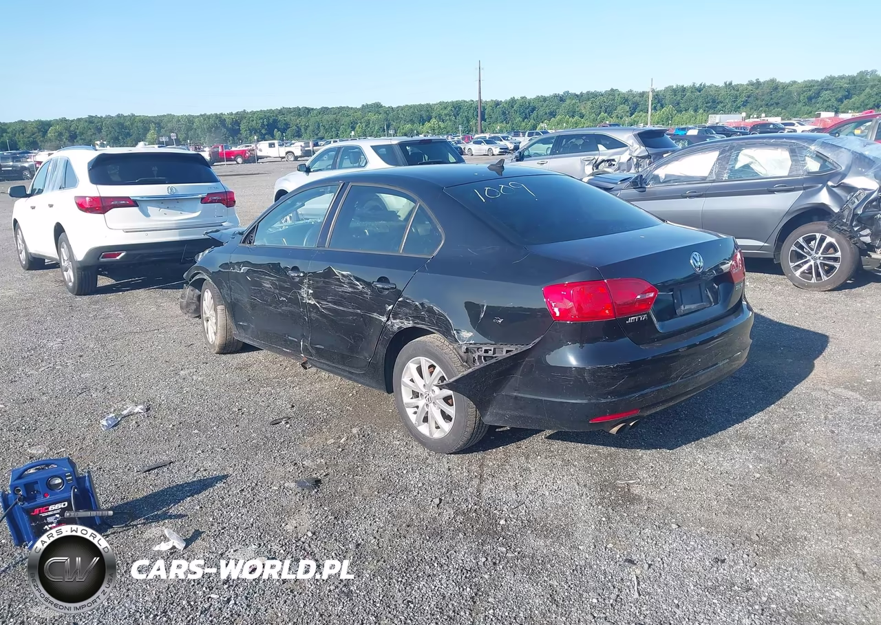 2011 Volkswagen Jetta 2.5L Se VIN:3VWDZ7AJXBM331009 - 3