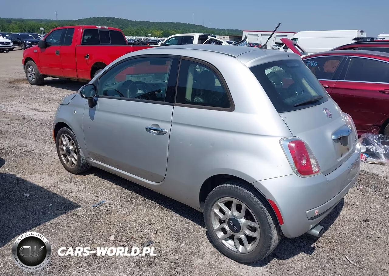 2013 Fiat 500 Pop VIN:3C3CFFAR1DT754081 - 3