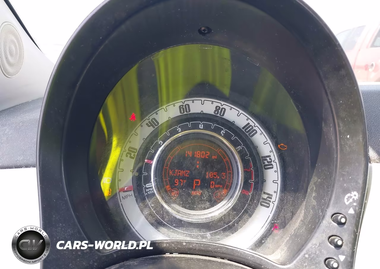 2013 Fiat 500 Pop VIN:3C3CFFAR1DT754081 - 7