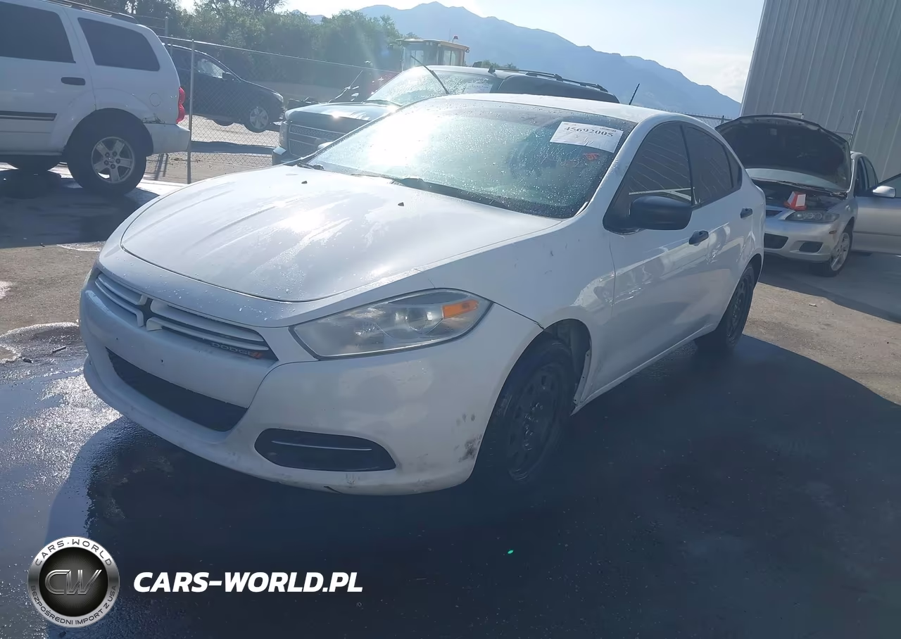 2013 Dodge Dart Se VIN:1C3CDFAA8DD314641 - 2