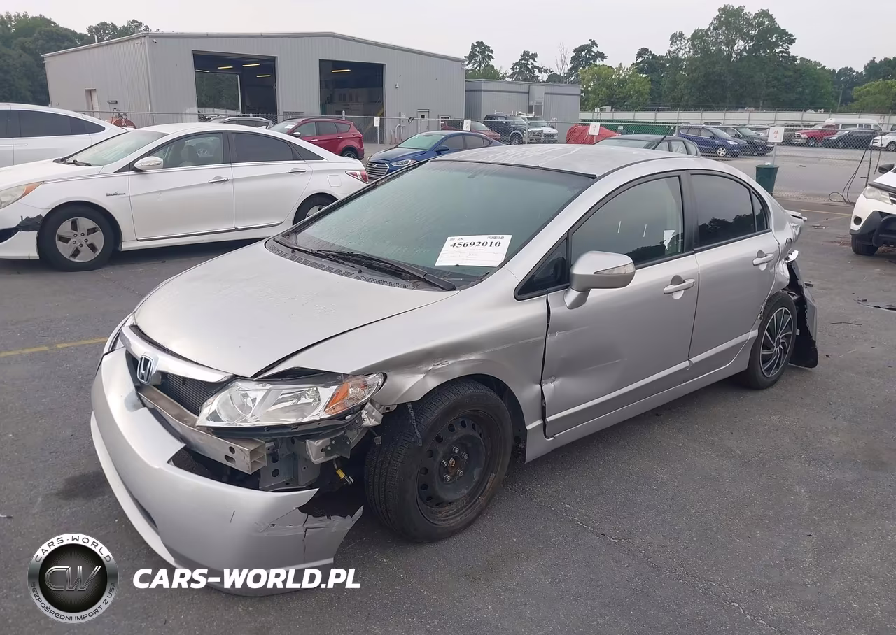 2007 Honda Civic Hybrid VIN:JHMFA36217S029425 - 2