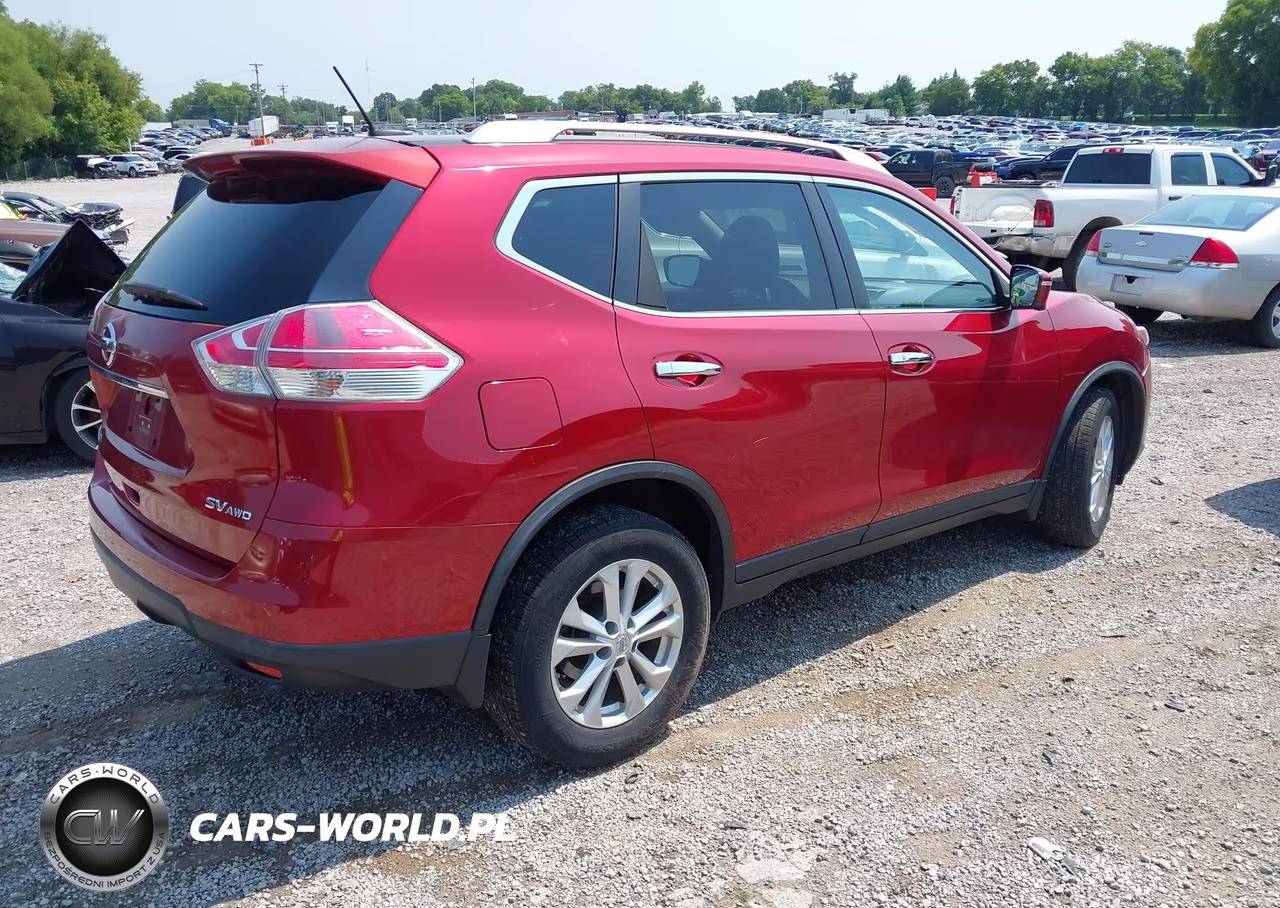 2015 Nissan Rogue Sv VIN:KNMAT2MV0FP576426 - 4