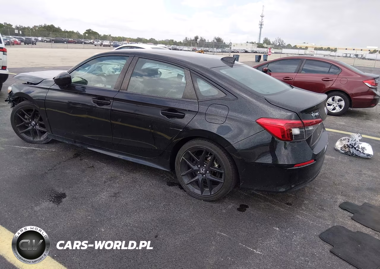 2022 Honda Civic Sport VIN:2HGFE2F54NH576527 - 3