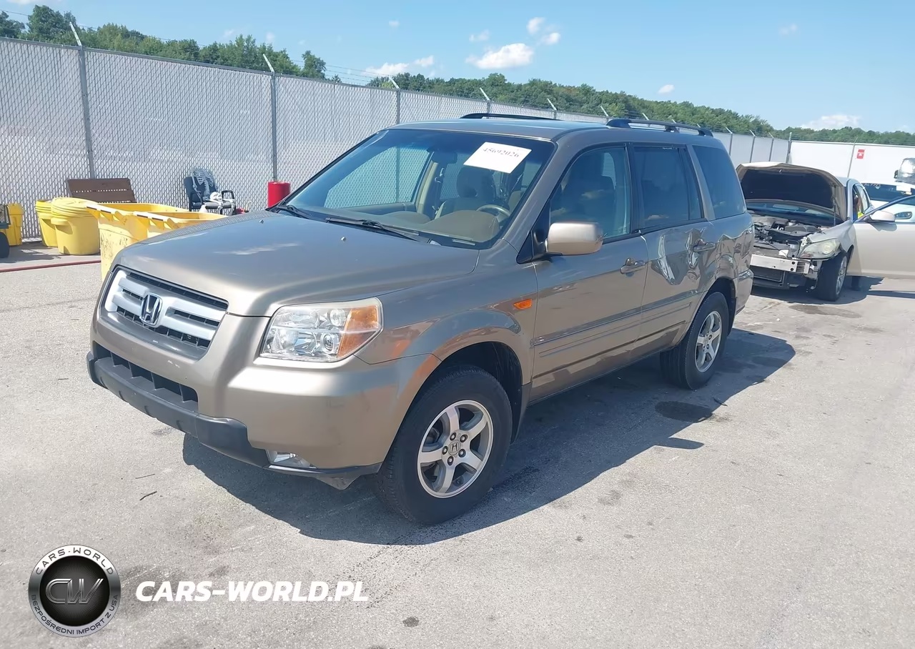 2008 Honda Pilot Ex VIN:5FNYF184X8B038766 - 2