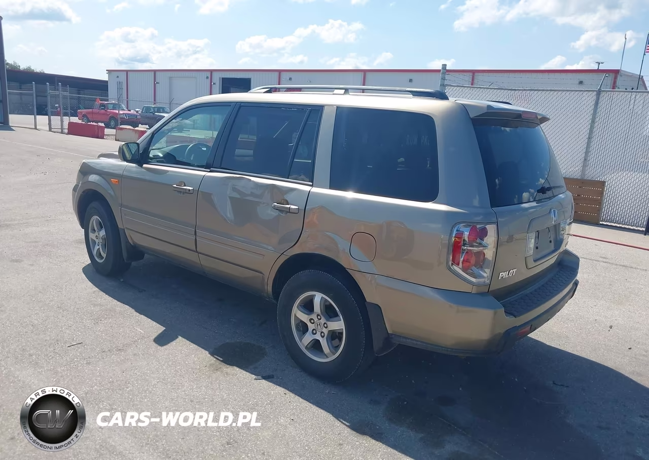 2008 Honda Pilot Ex VIN:5FNYF184X8B038766 - 3
