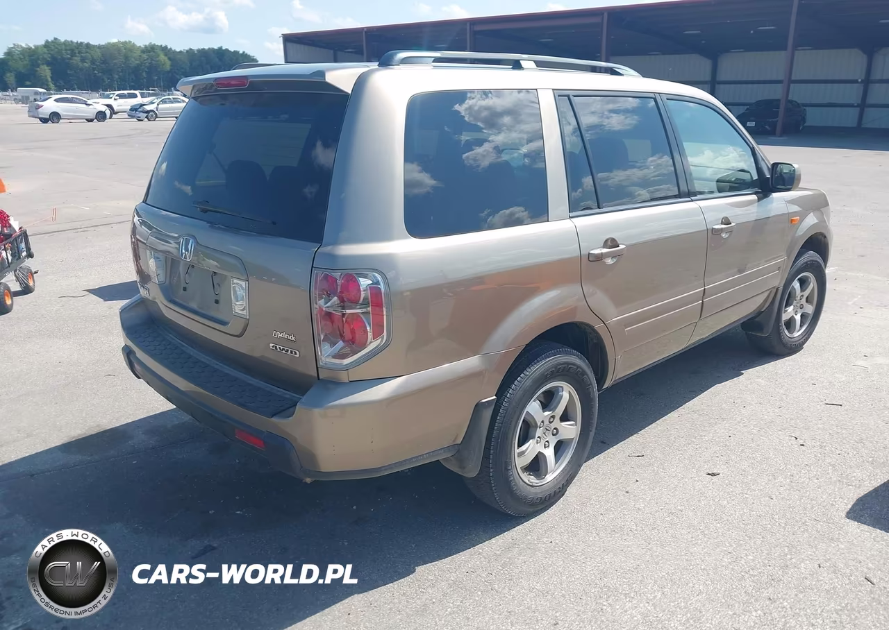 2008 Honda Pilot Ex VIN:5FNYF184X8B038766 - 4