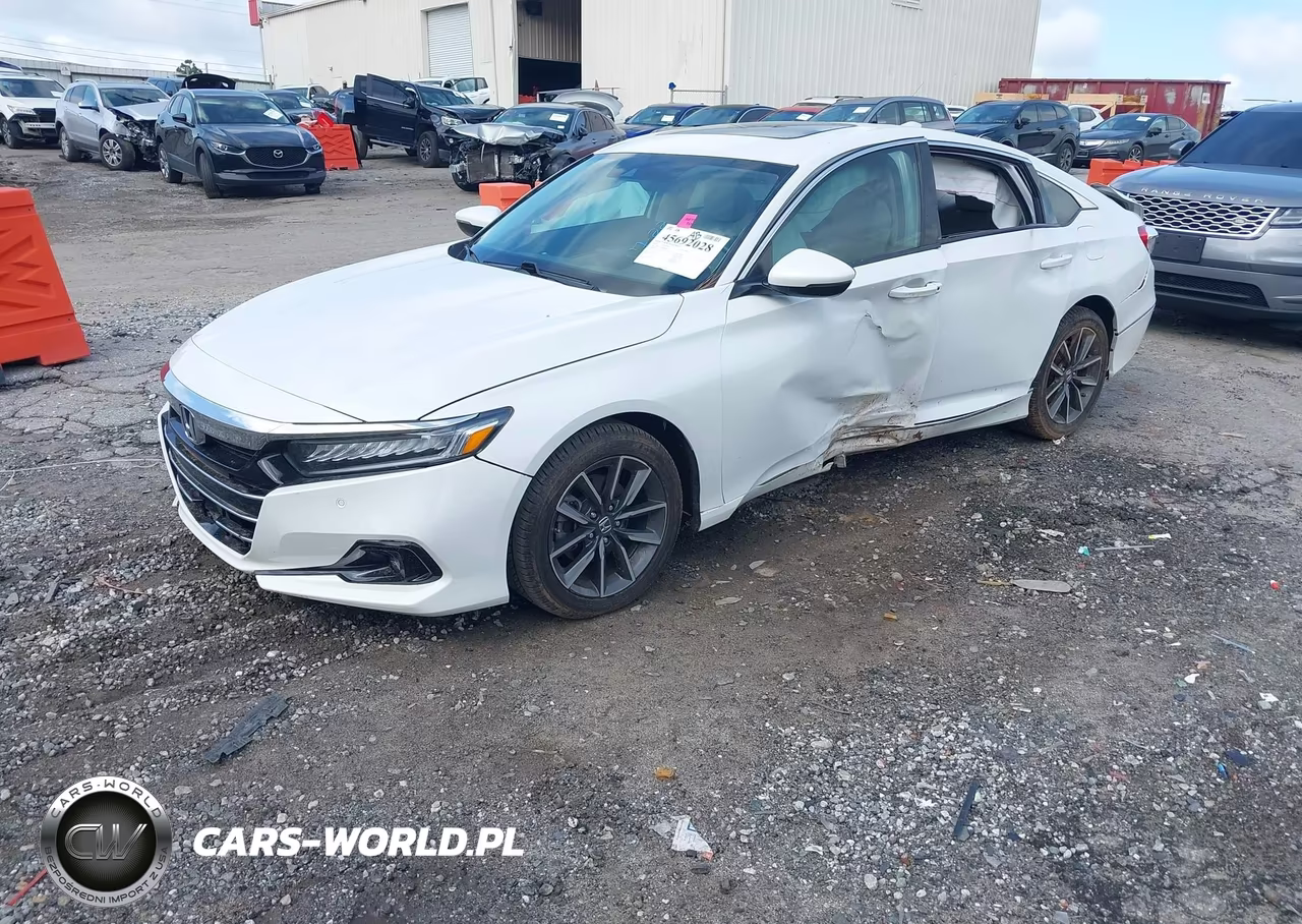 2021 Honda Accord Ex-L VIN:1HGCV1F54MA088012 - 2
