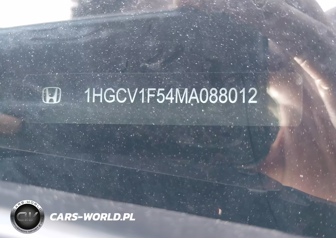 2021 Honda Accord Ex-L VIN:1HGCV1F54MA088012 - 9