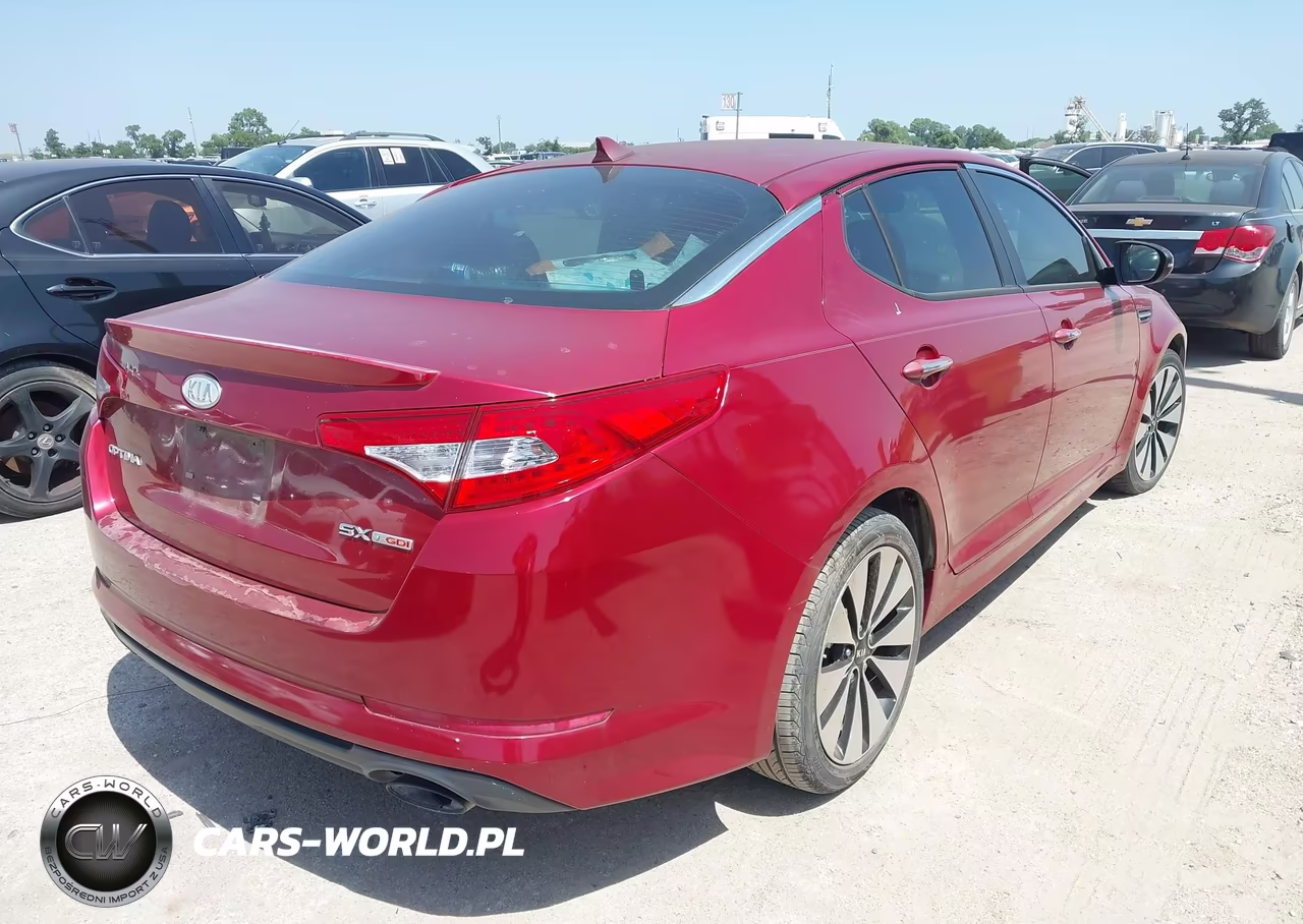 2012 Kia Optima Sx VIN:5XXGR4A64CG046870 - 4