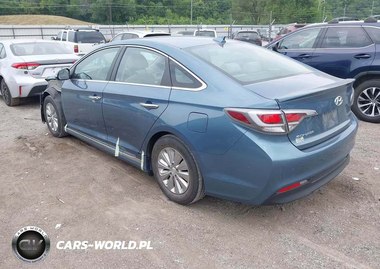 2016 Hyundai Sonata Hybrid Se VIN:KMHE24L10GA016274 - 3
