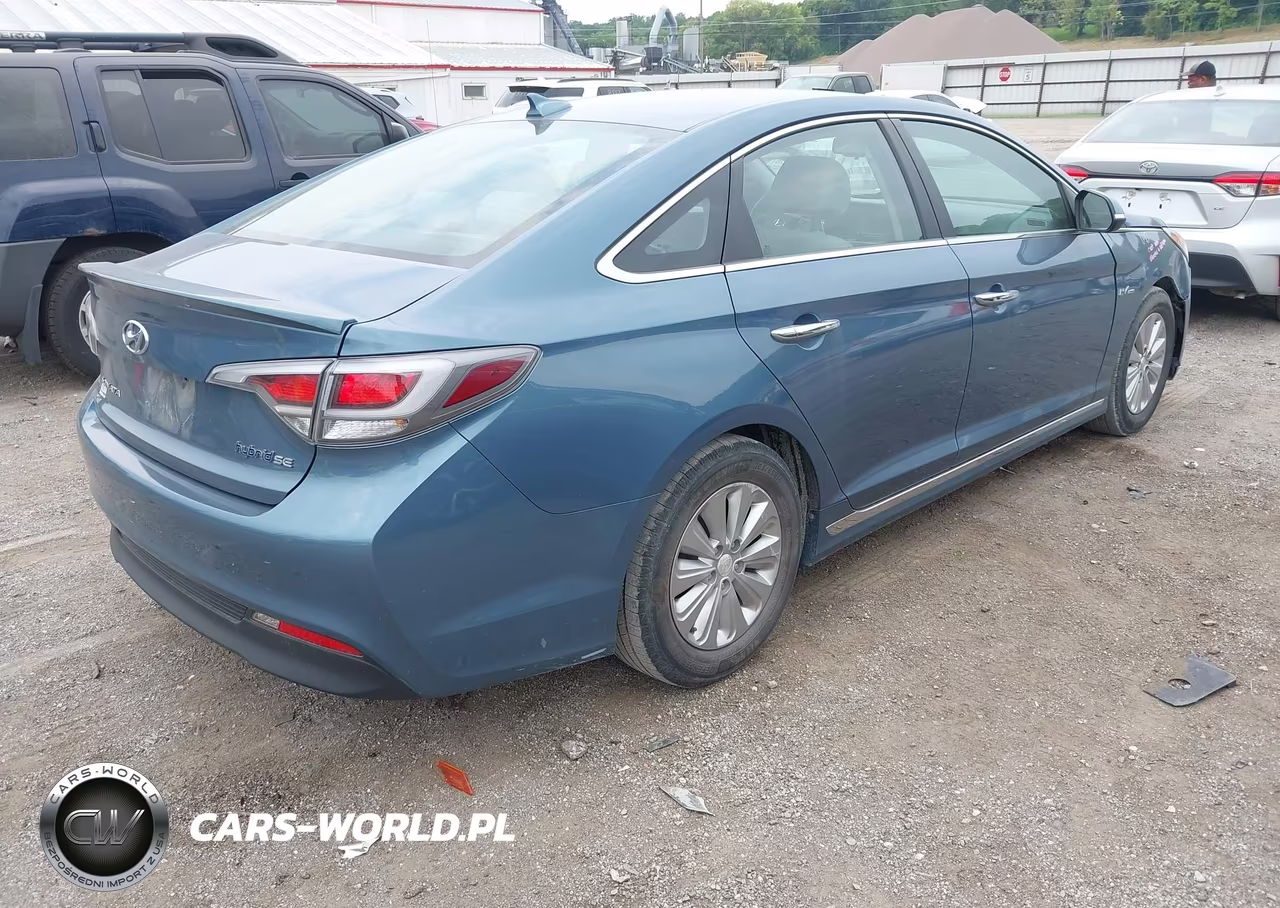 2016 Hyundai Sonata Hybrid Se VIN:KMHE24L10GA016274 - 4