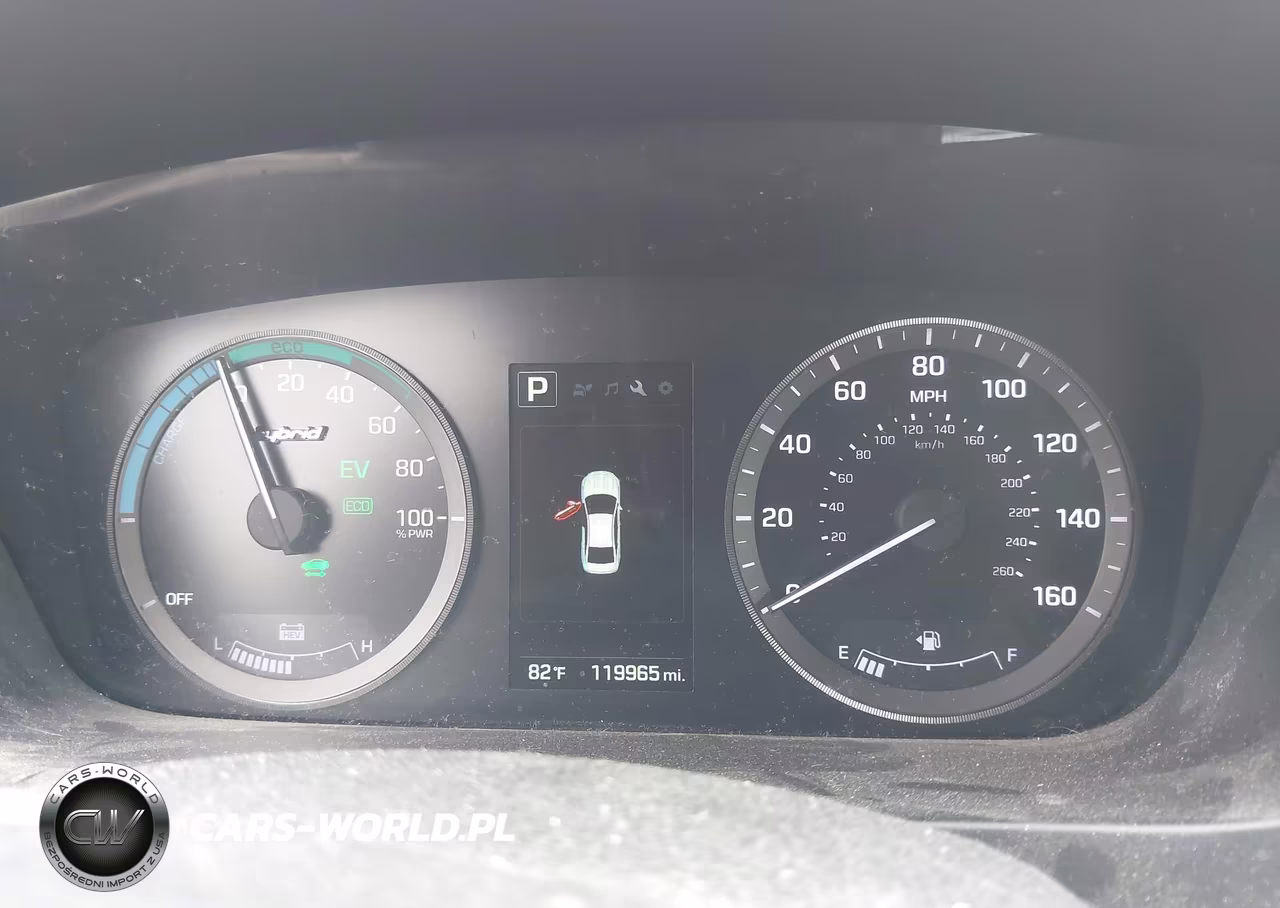 2016 Hyundai Sonata Hybrid Se VIN:KMHE24L10GA016274 - 7