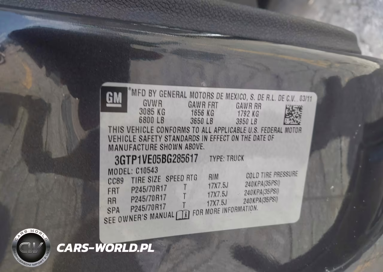 2011 GMC Sierra 1500 Sle VIN:3GTP1VE05BG285617 - 9