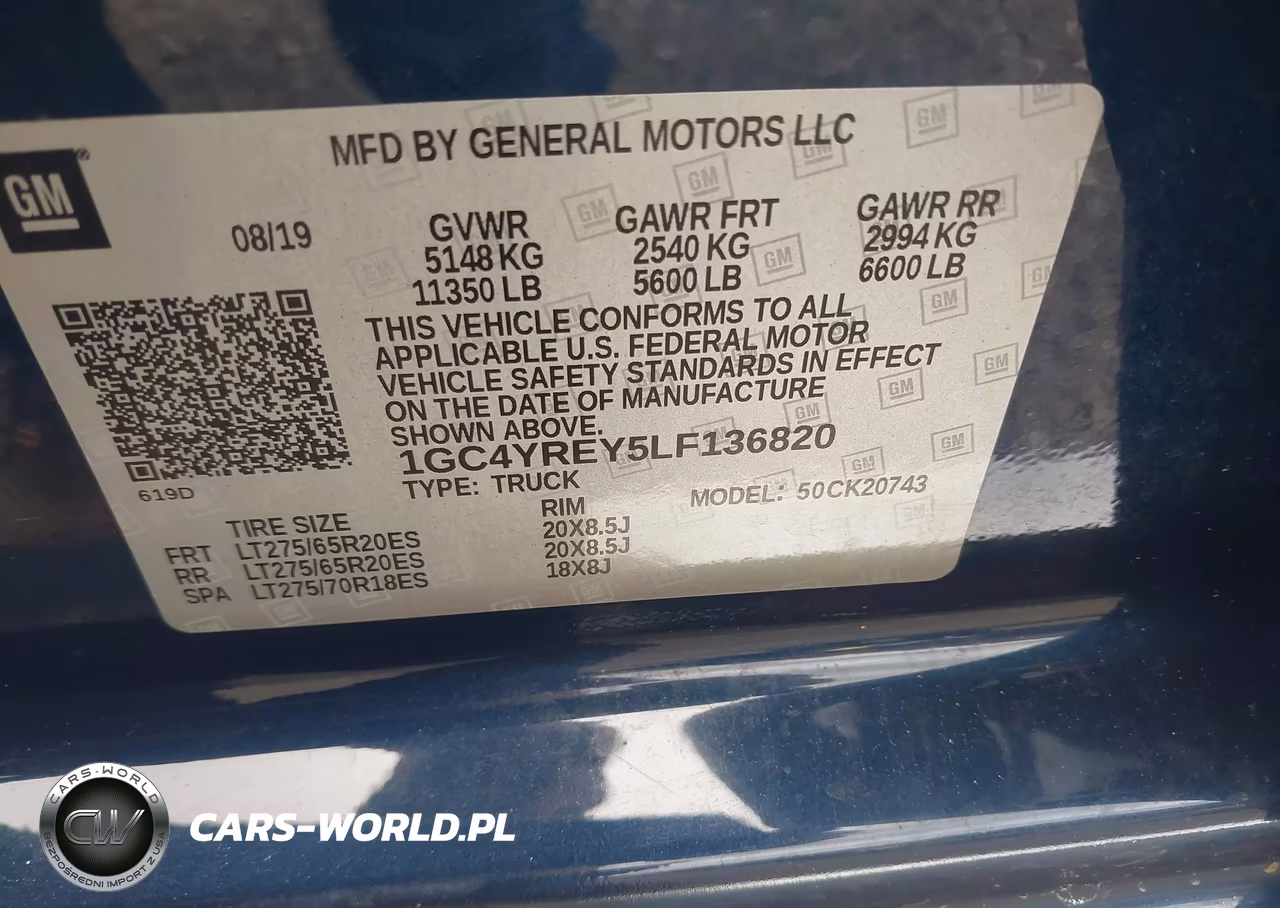 2020 Chevrolet Silverado 2500Hd 4Wd Standard Bed High Country VIN:1GC4YREY5LF136820 - 9