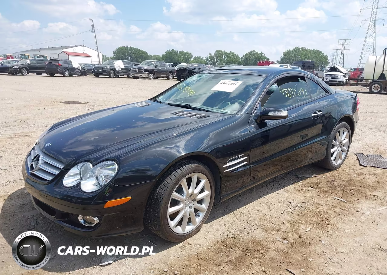2007 Mercedes-Benz Sl 550 VIN:WDBSK71F07F119378 - 2