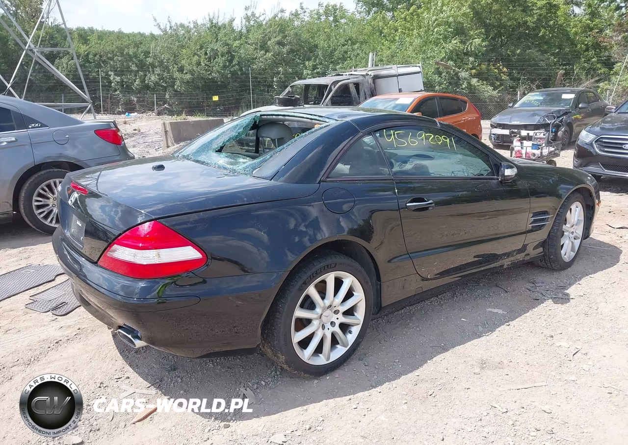 2007 Mercedes-Benz Sl 550 VIN:WDBSK71F07F119378 - 4