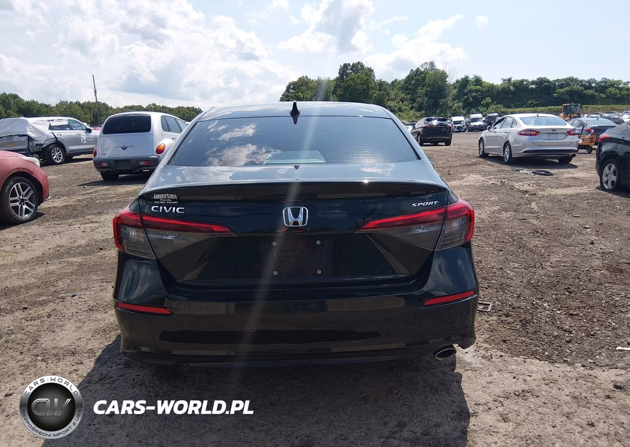2022 Honda Civic Sport VIN:2HGFE2F56NH587707 - 16