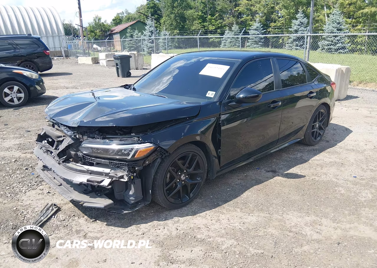 2022 Honda Civic Sport VIN:2HGFE2F56NH587707 - 2