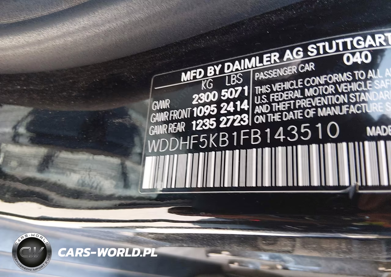 2015 Mercedes-Benz E 350 VIN:WDDHF5KB1FB143510 - 9