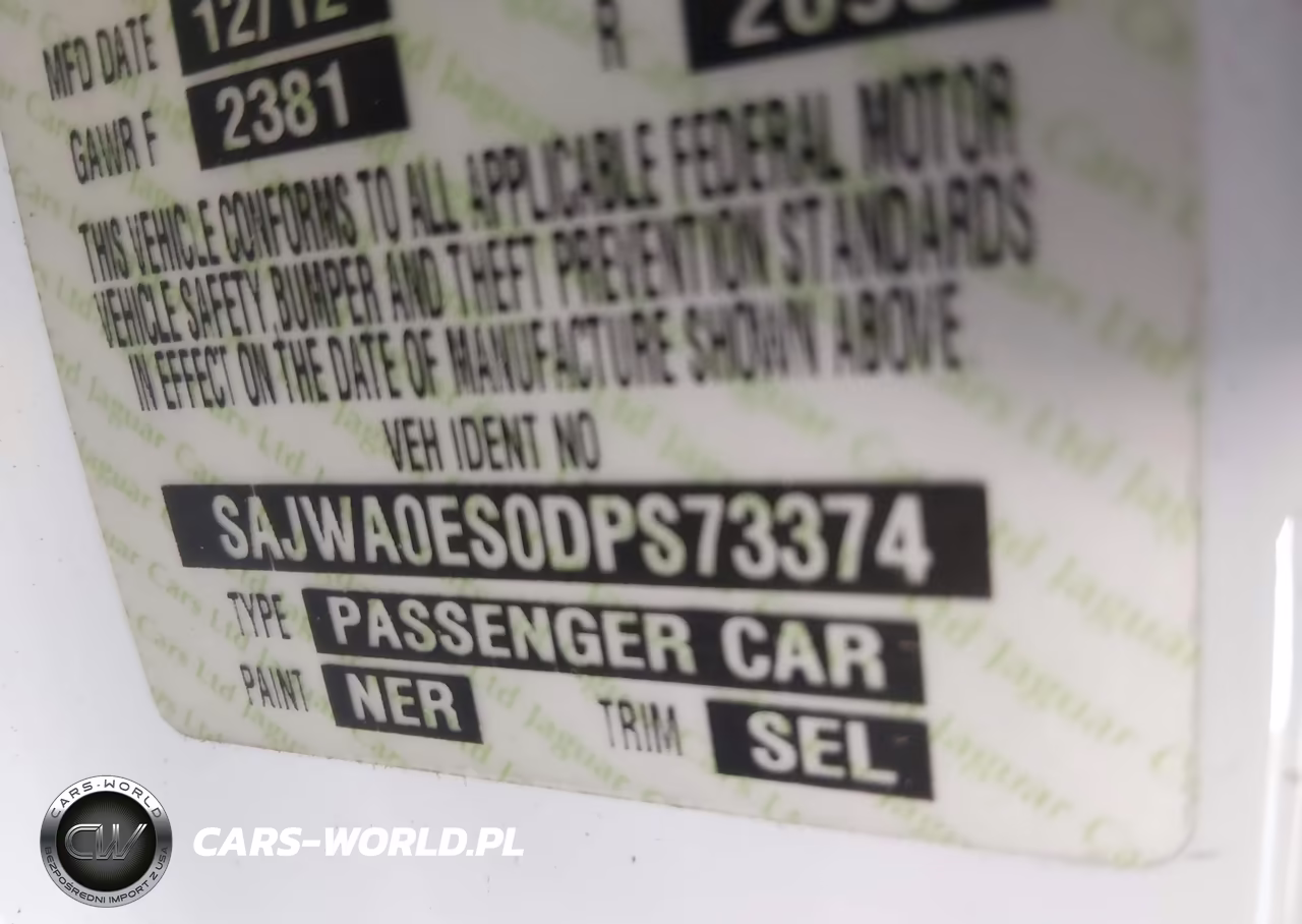 2013 Jaguar Xf I4 T VIN:SAJWA0ES0DPS73374 - 9
