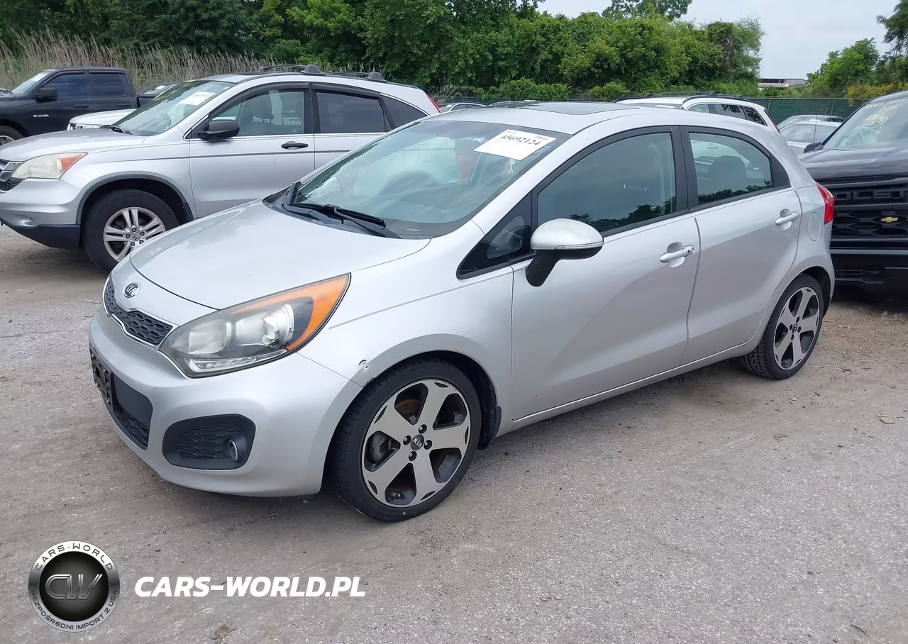 2012 Kia Rio5 Sx VIN:KNADN5A34C6038192 - 2