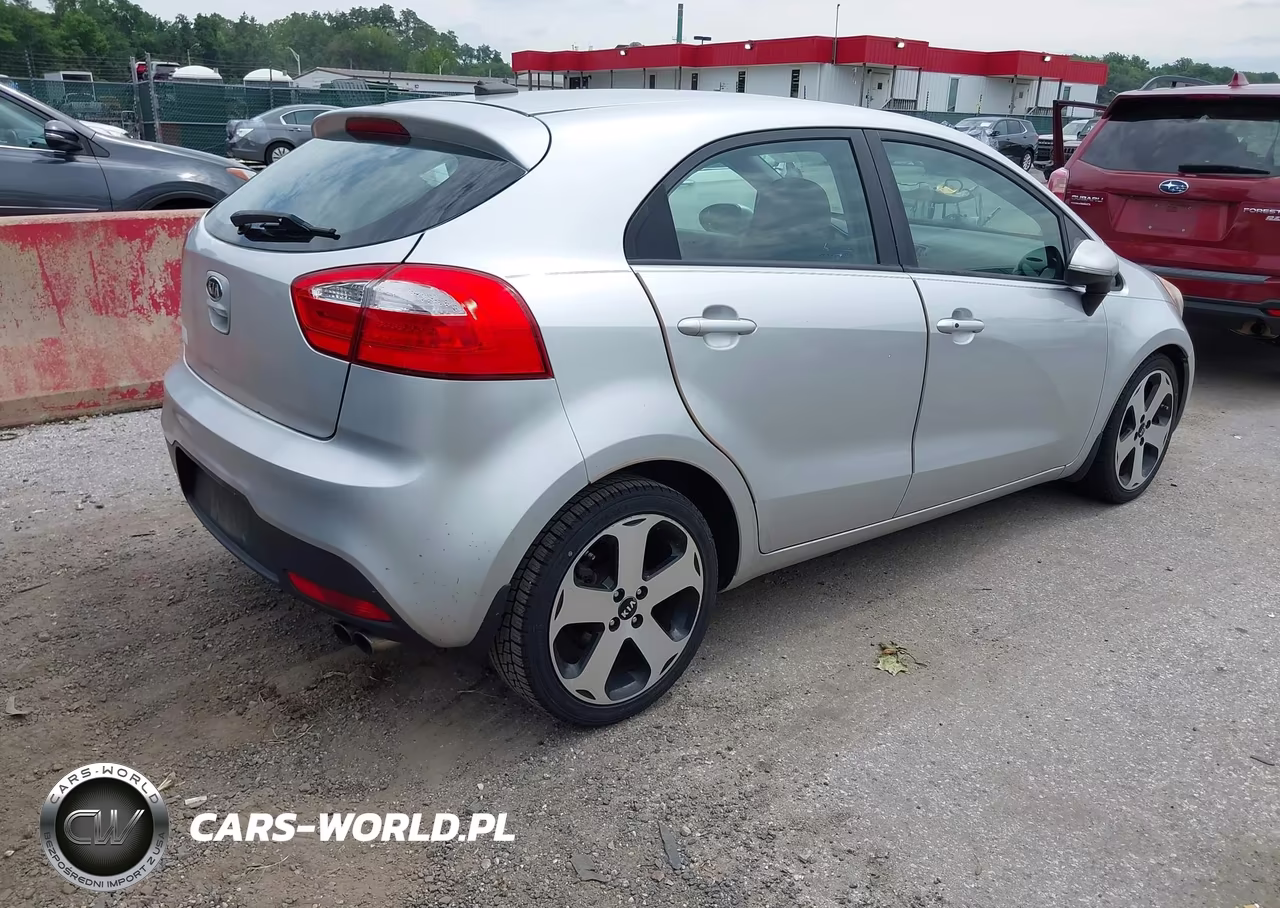 2012 Kia Rio5 Sx VIN:KNADN5A34C6038192 - 4